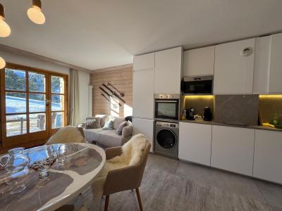 Rent in ski resort 3 room apartment 4 people (219) - Résidence Hameau du Glacier - Les Arcs - Living room