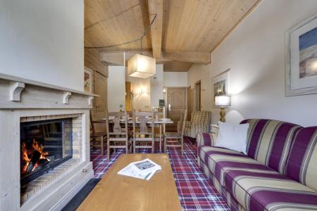 Wynajem na narty Apartament 3 pokojowy 6 osób (411) - Résidence Hameau du Glacier - Les Arcs - Pokój gościnny
