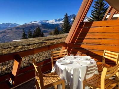 Soggiorno sugli sci Studio con alcova per 5 persone (13R) - Résidence Haut de l'Adret - Les Arcs - Terrazza