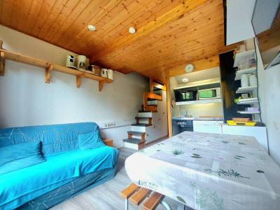 Ski verhuur Appartement 2 kamers mezzanine 5 personen (1515) - Résidence l'Aiguille Grive 1 - Les Arcs - Woonkamer