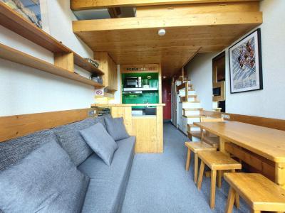 Ski verhuur Appartement duplex 2 kamers 5 personen (1501) - Résidence l'Aiguille Grive 1 - Les Arcs - Woonkamer
