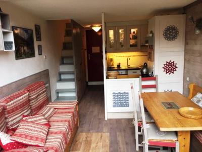 Skiverleih 2 Zimmer Maisonettewohnung für 6 Personen (3415) - Résidence l'Aiguille Grive 3 - Les Arcs - Wohnzimmer