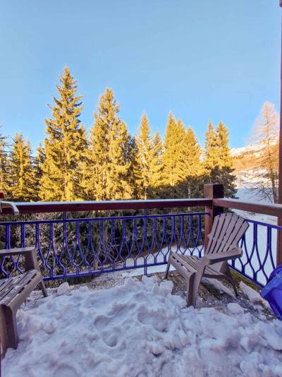 Ski verhuur Appartement 2 kamers mezzanine 6 personen (1528) - Résidence l'Aiguille Grive Bât I - Les Arcs - Buiten winter
