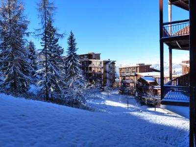Аренда на лыжном курорте Апартаменты 1 комнат 5 чел. (326) - Résidence l'Aiguille Grive Bât I - Les Arcs - зимой под открытым небом
