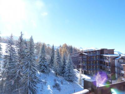 Аренда на лыжном курорте Апартаменты 2 комнат с мезонином 6 чел. (1406) - Résidence l'Aiguille Grive Bât I - Les Arcs - зимой под открытым небом