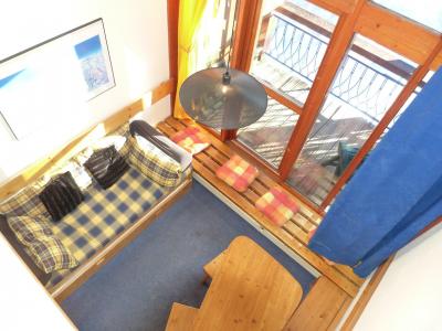 Ski verhuur Appartement 1 kamers 5 personen (320) - Résidence l'Aiguille Grive Bât I - Les Arcs - Woonkamer