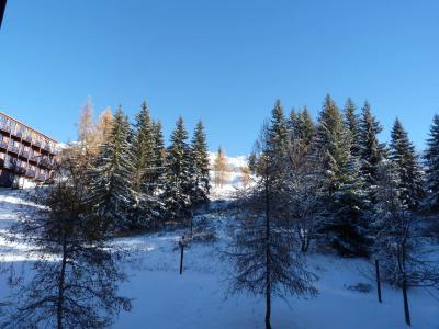 Аренда на лыжном курорте Квартира студия со спальней для 5 чел. (204) - Résidence l'Aiguille Grive Bât II - Les Arcs - зимой под открытым небом
