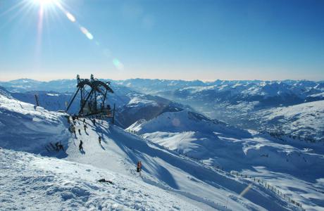 Аренда на лыжном курорте Résidence l'Aiguille Grive Bât II - Les Arcs - зимой под открытым небом