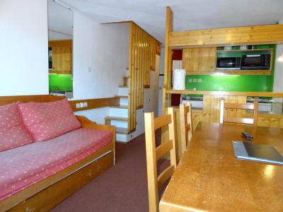 Ski verhuur Appartement 2 kamers 6 personen (315) - Résidence l'Aiguille Grive Bât III - Les Arcs - Woonkamer