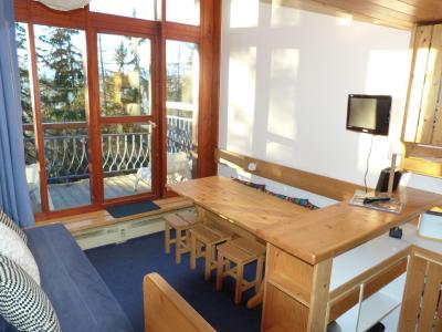 Skiverleih Studio Duplex 1 Personnen (304) - Résidence l'Alliet - Les Arcs - Wohnzimmer