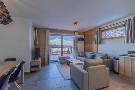 Rent in ski resort 4 room apartment 8 people (B21) - Résidence L'Ecrin - Les Arcs - Living room