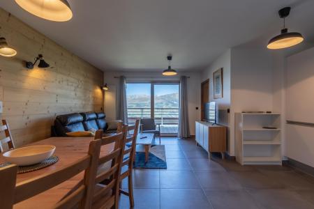 Ski verhuur Appartement 3 kamers 6 personen (A21) - Résidence L'Ecrin - Les Arcs - Woonkamer