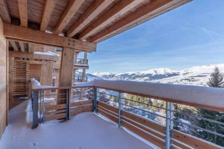 Ski verhuur Appartement 4 kamers 8 personen (B21) - Résidence L'Ecrin - Les Arcs - Balkon