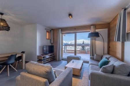 Ski verhuur Appartement 4 kamers 8 personen (B21) - Résidence L'Ecrin - Les Arcs - Woonkamer