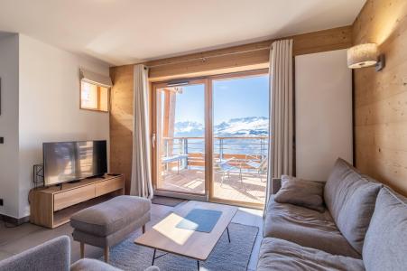 Location au ski Appartement 4 pièces 8 personnes (6 adultes et 2 enfants) (B41) - Résidence L'Ecrin - Les Arcs - Séjour