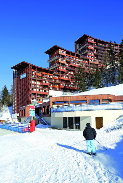 Ski verhuur Résidence Lagrange le Roc Belle Face - Les Arcs - Buiten winter