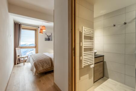 Skiverleih 3-Zimmer-Appartment für 6 Personen (504) - Résidence le Ridge - Les Arcs - Schlafzimmer