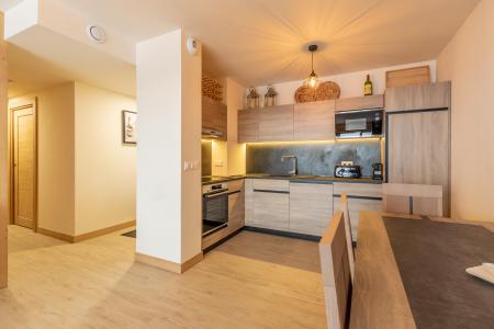 Skiverleih 3-Zimmer-Appartment für 6 Personen (504) - Résidence le Ridge - Les Arcs - Wohnzimmer