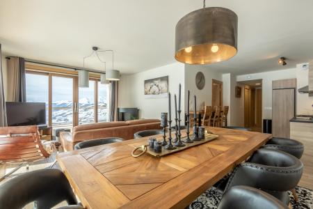 Rent in ski resort 4 room apartment 10 people (402) - Résidence le Ridge - Les Arcs - Living room