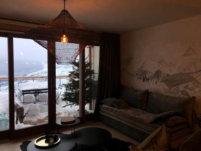 Rent in ski resort 5 room apartment 10 people (404) - Résidence le Ridge - Les Arcs - Living room