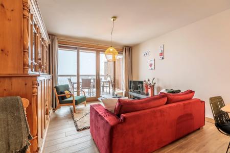 Wynajem na narty Apartament 3 pokojowy z alkową 8 osób (403) - Résidence le Ridge - Les Arcs - Pokój gościnny