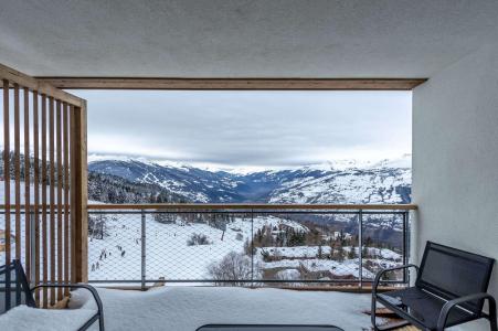 Ski verhuur Appartement 3 kamers 6 personen (504) - Résidence le Ridge - Les Arcs - Balkon