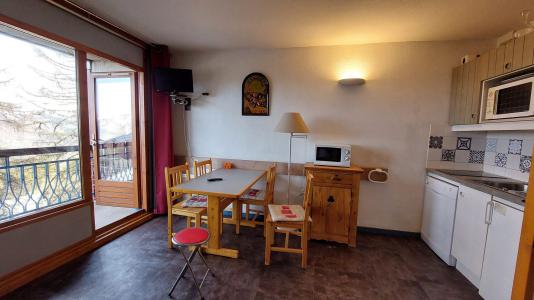 Skiverleih 2-Zimmer-Appartment für 5 Personen (214) - Résidence le Ruitor - Les Arcs - Wohnzimmer