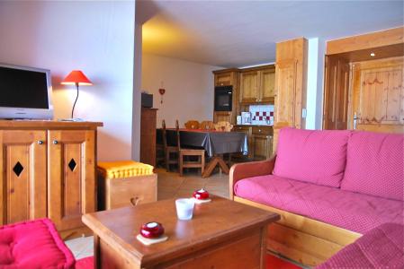 Rent in ski resort 4 room duplex apartment 6 people (B16) - Résidence le St Bernard - Les Arcs - Living room