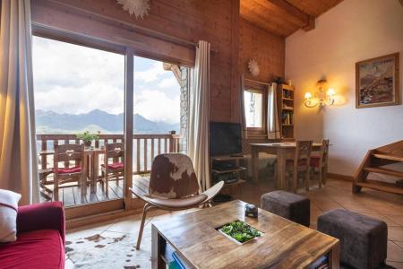 Location au ski Appartement duplex 4 pièces 8 personnes (18) - Résidence le St Bernard - Les Arcs - Séjour