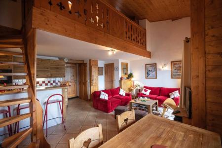 Location au ski Appartement duplex 4 pièces 8 personnes (18) - Résidence le St Bernard - Les Arcs - Séjour