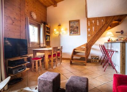 Location au ski Appartement duplex 4 pièces 8 personnes (18) - Résidence le St Bernard - Les Arcs - Séjour