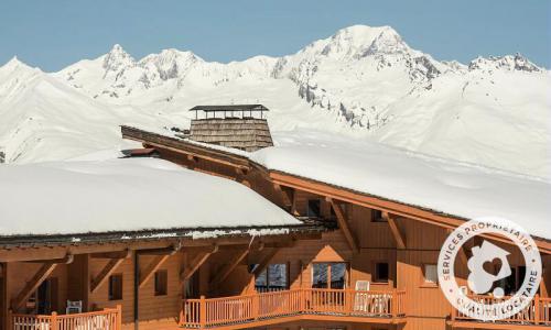 Rent in ski resort Résidence les Alpages de Chantel - MH - Les Arcs - Winter outside