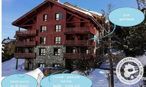 Vacanze in montagna Appartamento 3 stanze per 6 persone (Sélection 59m²-1) - Résidence Les Arcs 1950 le Village - Maeva Home - Les Arcs - Esteriore inverno