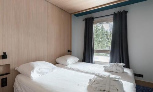 Rent in ski resort 2 room apartment 4 people (Prestige 42m²) - Résidence Les Arcs 1950 le Village - Maeva Home - Les Arcs - Winter outside