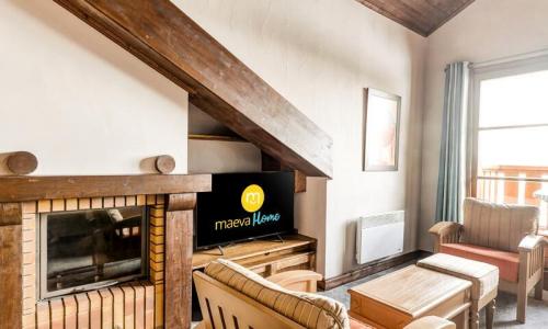 Alquiler al esquí Apartamento 2 piezas para 4 personas (Prestige 34m²-8) - Résidence Les Arcs 1950 le Village - Maeva Home - Les Arcs - Invierno