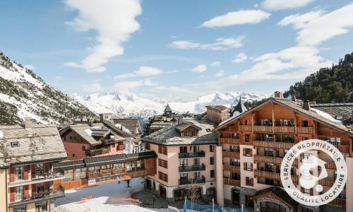 Ski verhuur Résidence Les Arcs 1950 le Village - MH - Les Arcs - Buiten winter