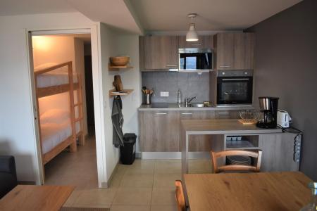 Rent in ski resort Studio sleeping corner 4 people (111) - Résidence Les Chardons - Les Arcs - Living room