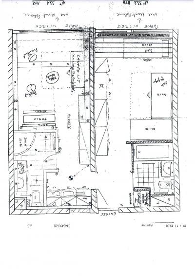 Location au ski Appartement 2 pièces 6 personnes (331) - Résidence les Charmettes - Les Arcs - Plan