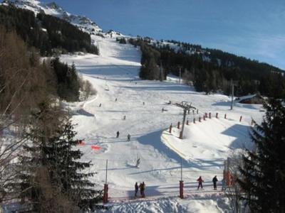 Location au ski Studio coin montagne 5 personnes (361) - Résidence les Charmettes - Les Arcs - Extérieur hiver