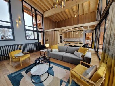Rent in ski resort 4 room apartment 6 people (C31) - Résidence les Cristaux - Les Arcs - Living room