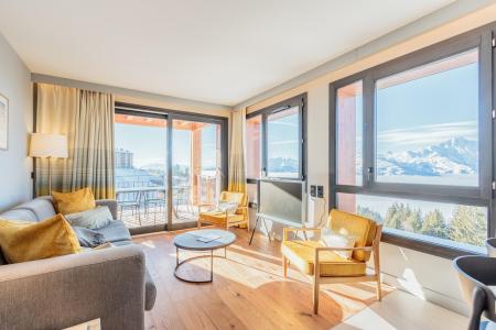 Ski verhuur Appartement 3 kamers 4 personen (A20) - Résidence les Cristaux - Les Arcs - Woonkamer
