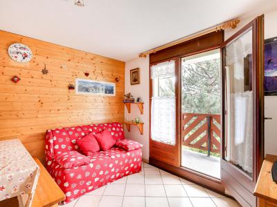 Rent in ski resort 2 room apartment sleeping corner 4 people (223) - Résidence les Glières - Les Arcs - Living room