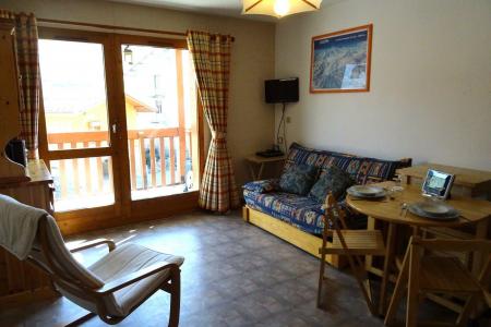 Rent in ski resort 2 room apartment 4 people - Résidence les Jardins du Nantet - Les Arcs - Living room