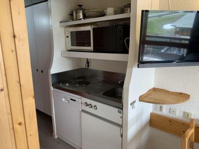 Rent in ski resort Studio sleeping corner 3 people (410) - Résidence les Lanchettes - Les Arcs - Kitchen