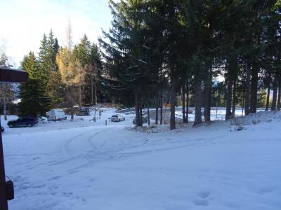 Location au ski Studio coin montagne 5 personnes (513) - Résidence les Lauzières - Les Arcs - Extérieur hiver