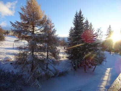 Location au ski Studio coin montagne 5 personnes (166) - Résidence les Lauzières - Les Arcs - Extérieur hiver