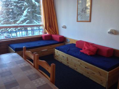 Rent in ski resort Studio sleeping corner 5 people (499) - Résidence les Lauzières - Les Arcs - Living room