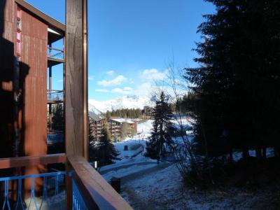 Location au ski Résidence les Mirantins 3 - Les Arcs - Terrasse