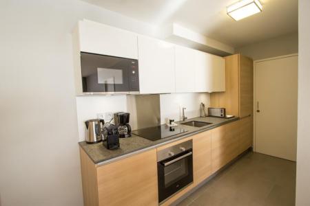 Skiverleih 4-Zimmer-Appartment für 6 Personen (301) - Résidence les Monarques - Les Arcs - Küche
