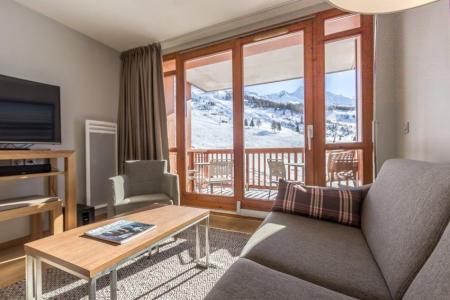 Skiverleih 4-Zimmer-Appartment für 6 Personen (301) - Résidence les Monarques - Les Arcs - Wohnzimmer